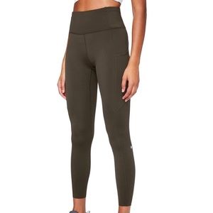 Lululemon Fast Free High Rise 25” Tight Nulux NWOT